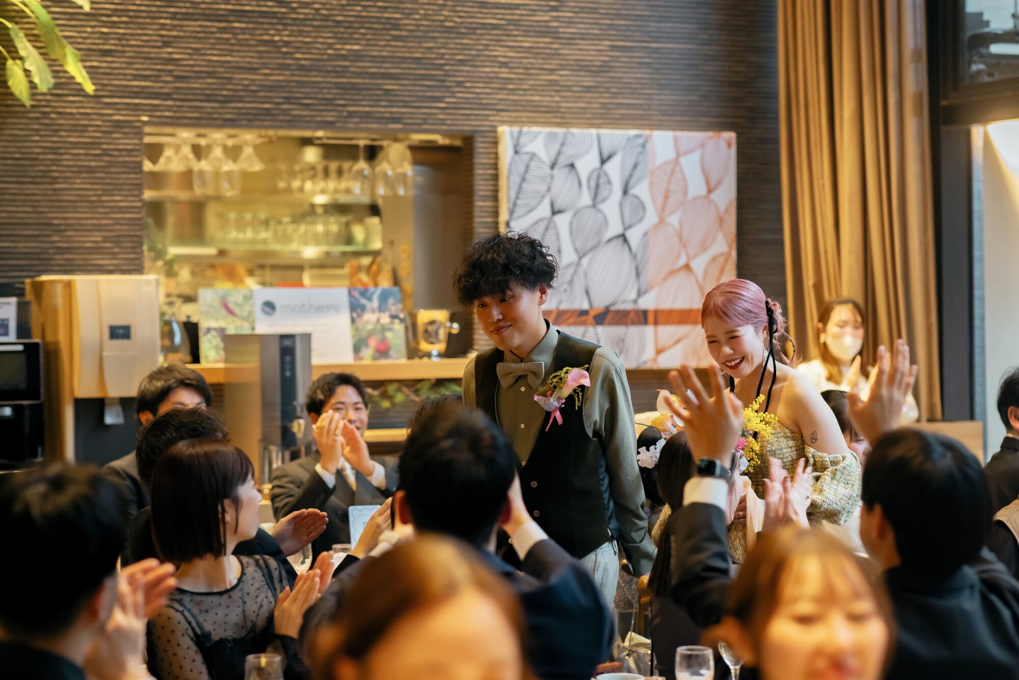 mothers　マザーズ　北堀江　堀江　レストラン　レストランウェディング　ナイトウェディング　FOR U　1.5次会　二次会　結婚式