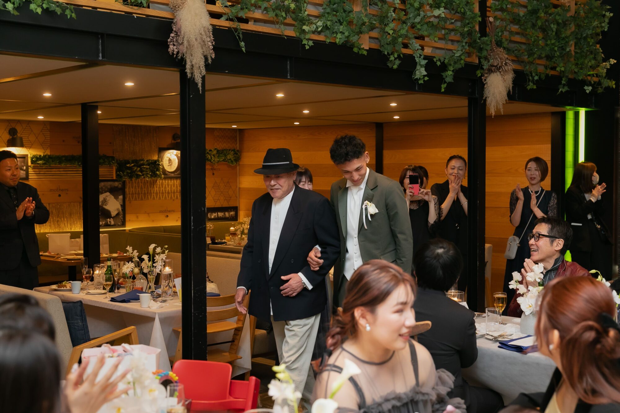 mothers　マザーズ　北堀江　堀江　レストラン　レストランウェディング　ナイトウェディング　FOR U　1.5次会　二次会　結婚式