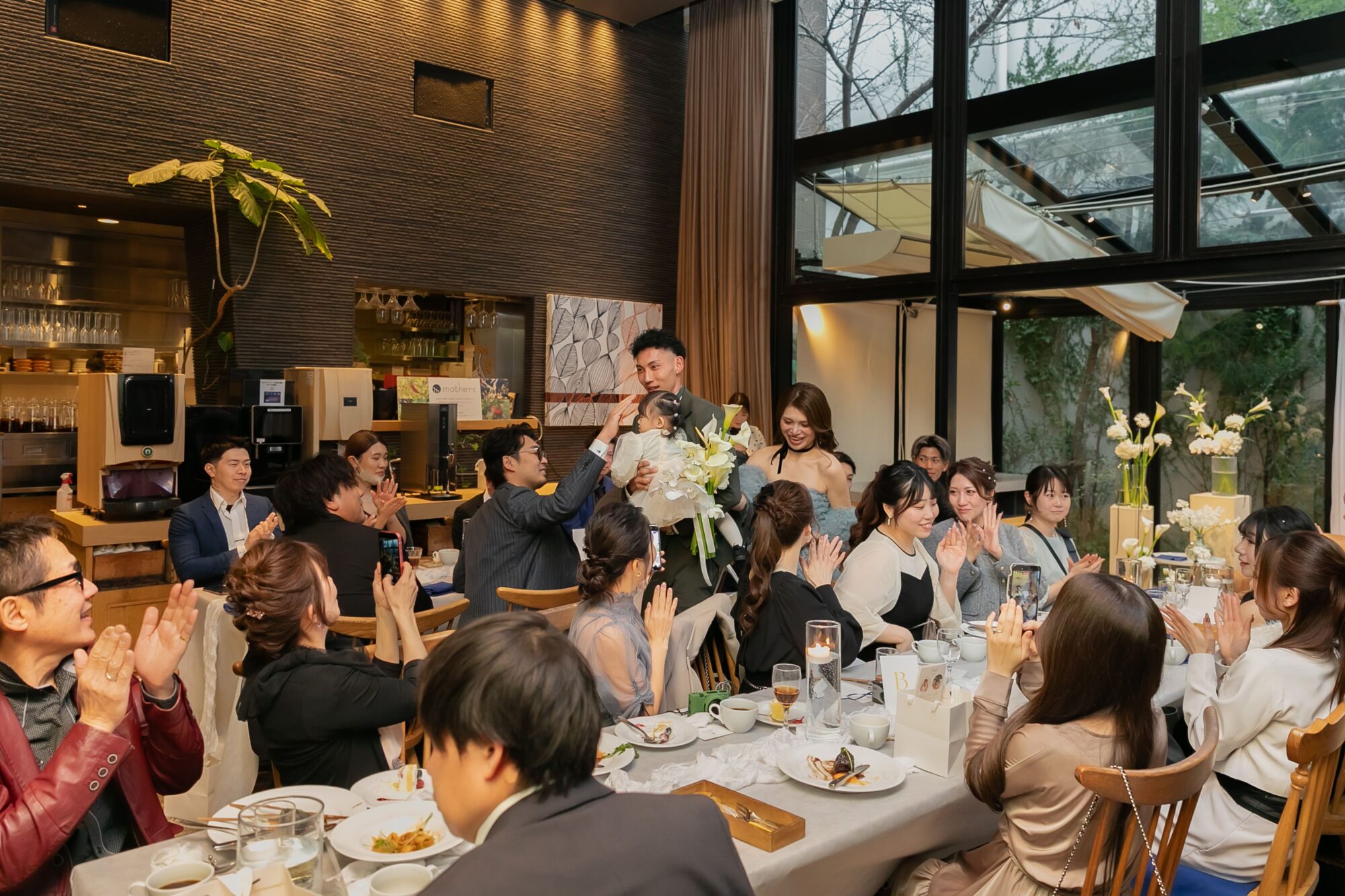 mothers　マザーズ　北堀江　堀江　レストラン　レストランウェディング　ナイトウェディング　FOR U　1.5次会　二次会　結婚式